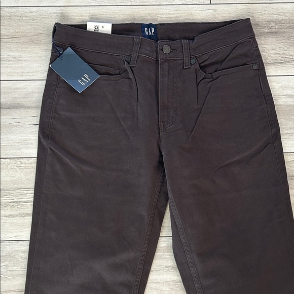 GAP Men's brown 5 pocket pants size 32x32 - Picture 2 of 9